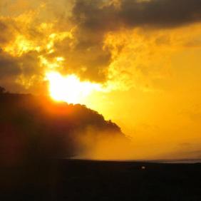 Sunset on Piro Beach